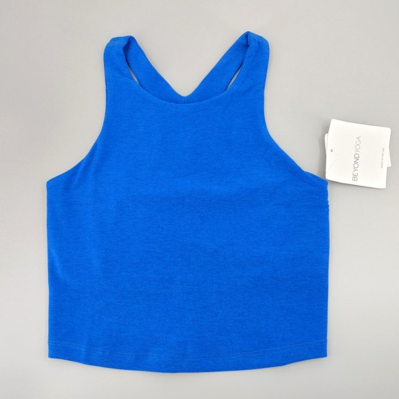 Beyond Yoga Tops Beyond Yoga Shirt Women Tank Top Small Blue